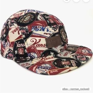 Vans Multicolor Logo Print Hat